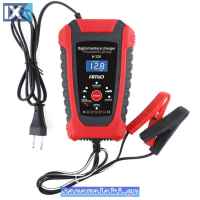 Φορτιστής Μπαταριών Αυτοκινήτου & Μοτο Ψηφιακός Amio (02403) 6V 2Amp / 12V 6Amp 1 Τεμάχιο