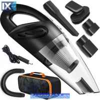 Ηλεκτρικό Σκουπάκι Αυτοκινήτου - Σπιτιού  Επαναφορτιζόμενο Με Θήκη Μεταφοράς 120W R-6053 1 Τεμάχιο