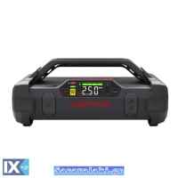 Εκκινητής Μπαταριών Αυτοκινήτου, Powerbank, Κομπρεσσέρ Αέρος 150 Psi, Φακός Led 4 Σε1 Lokithor JA301 12 Volt 2000A 1 Τεμάχιο