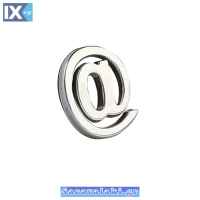 Αυτοκόλλητο Γράμμα Χρωμίου 3D 