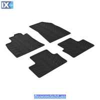 Πατάκια Αυτοκινήτου Gledring (0029) Συμβατά Με Clio V Hatchback 09.2019+ 4Τμχ