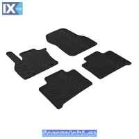 Πατάκια Αυτοκινήτου Gledring (0027) Συμβατά Με Renault Zoe Hatchback 2012+ / FL 2019+ Ηλεκτρικό 4Τμχ