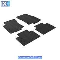 Πατάκια Αυτοκινήτου Gledring (0030) Συμβατά Με Koleos II Αυτόματο 06.2017+ 4Τμχ