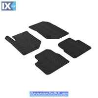 Πατάκια Αυτοκινήτου Gledring (0099) Συμβατά Με Opel Corsa F HB 11.2019+,  Mokka 4x4 03.2021+, Peugeot 208 HB 11.2019+, Peugeot 2008 4x4 01.2020+ (Manual) 4Τμχ