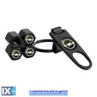 Καπάκια Βαλβίδων Αυτοκινήτου Με Μπρελόκ Opel 5 Τεμάχια