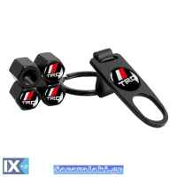 Καπάκια Βαλβίδων Αυτοκινήτου Με Μπρελόκ TRD 5 Τεμάχια