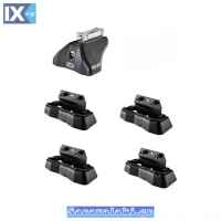 Πόδια / Άκρα Για Μπάρες Οροφής CRUZ Optiplus FIX 936-030 Για T-Track 0º Σετ 4 Τεμάχια