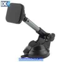 Μαγνητική Βάση Ταμπλό & Παραθύρου Amio (02185) Τηλεσκοπική Με Βεντούζα Για Smartphone HOLD-14 1Τμχ