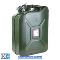 Μπετόνι - Δοχείο Καυσίμων Μεταλλικό Πράσινο Military Style 20lt  1Τμχ