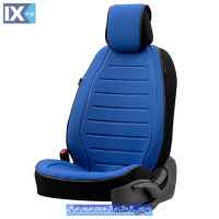 Πλατοκάθισμα Αυτοκινήτου Otom Active Line Ύφασμα Τύπου Lacoste Ανάγλυφο Μπλε ACTL-105 1 Τεμάχιο