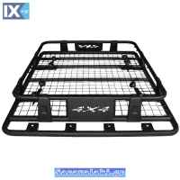 Σχάρα Οροφής Αυτοκινήτου Safari Rackit Μεταλλική Μαύρη 140x100cm 1 Τεμάχιο