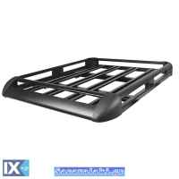 Σχάρα Οροφής Αυτοκινήτου Rackit Αλουμινίου Aero Μαύρη 140x100cm 1 Τεμάχιο