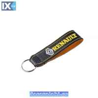 Μπρελόκ Κλειδιών Τεχνόδερμα Κεντητό Δύο Όψεων Renault