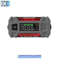 Εκκινητής Μπαταριών Αυτοκινήτου, Powerbank, Φακός Led 3 Σε1 Lokithor JA402 12 Volt 3000A 1 Τεμάχιο