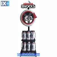 Εκθέτης Για Χιονοκουβέρτες Snocks Μεταλλικός 12 Τεμαχίων