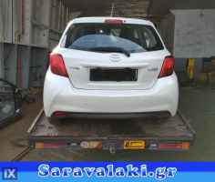 TOYOTA YARIS 2016 ΤΡΑΒΕΡΣΑ ΠΙΣΩ,WWW.SARAVALAKI.COM
