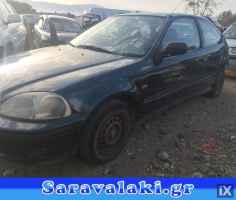 HONDA CIVIC ΠΛΑΣΤΙΚΑ ΚΑΛΥΜΜΑΤΑ ΚΟΛΩΝΑΣ  WWW.SARAVALAKI.GR