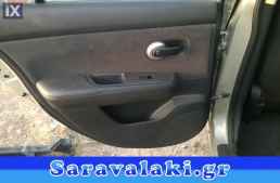 NISSAN TIDA ΤΑΠΕΤΣΑΡΙΑ ΟΔΗΓΟΥ ΠΙΣΩ WWW.SARAVALAKI.GR