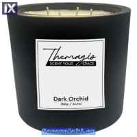 Αρωματικό Κερί Σόγιας Themagio Dark Orchid 700gr 1 Τεμάχιο