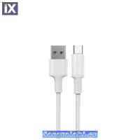 Καλώδιο USB Φόρτισης Και Μεταφοράς Δεδομένων Earldom EC-131C Για Type-C 3A 1m 1 Τεμάχιο