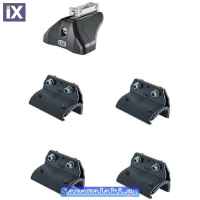 Πόδια / Άκρα Για Μπάρες Οροφής CRUZ Optiplus Rail Fix 936-624 Για Jaguar F-Pace 2016+ Με Ενσωματωμένο Railing Σετ 4 Τεμάχια