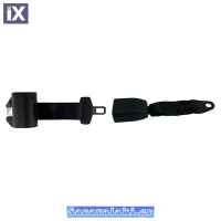 Ζώνη Ασφαλείας 2 Σημείων Αυτόματη Λεωφορείου 100cm +25cm Ιμάντας 1 Τεμάχιο