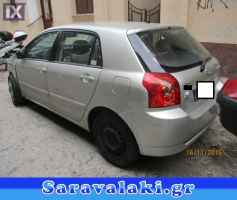 TOYOTA COROLLA ΟΛΟΚΛΗΡΟ ΑΥΤΟΚΙΝΗΤΟ ΓΙΑ ΑΝΤΑΛΛΑΚΤΙΚΑ