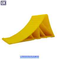 Τάκος Ρόδας Αυτοκινήτου Πλαστικός Κίτρινος 22.5x9.1x10cm 1 Τεμάχιο