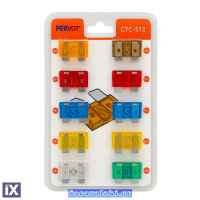 Σετ Ασφάλειες Αυτοκινήτου CTC-512 M - 000455 40 Τεμαχίων