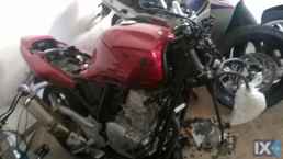 YAMAHA  YBR  250 ΑΜΟΡΤΙΣΕΡ ΠΙΣΩ  www.saravalaki.com